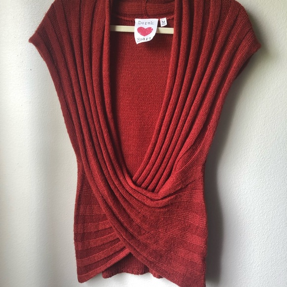 Bearnt Orange short sleeve sweater - Picture 2 of 5